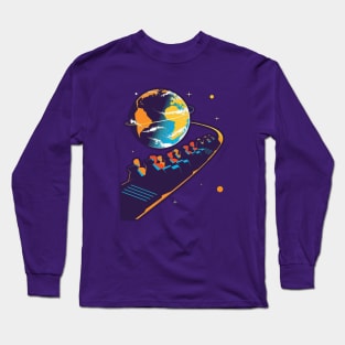 Spaceship Earth Long Sleeve T-Shirt